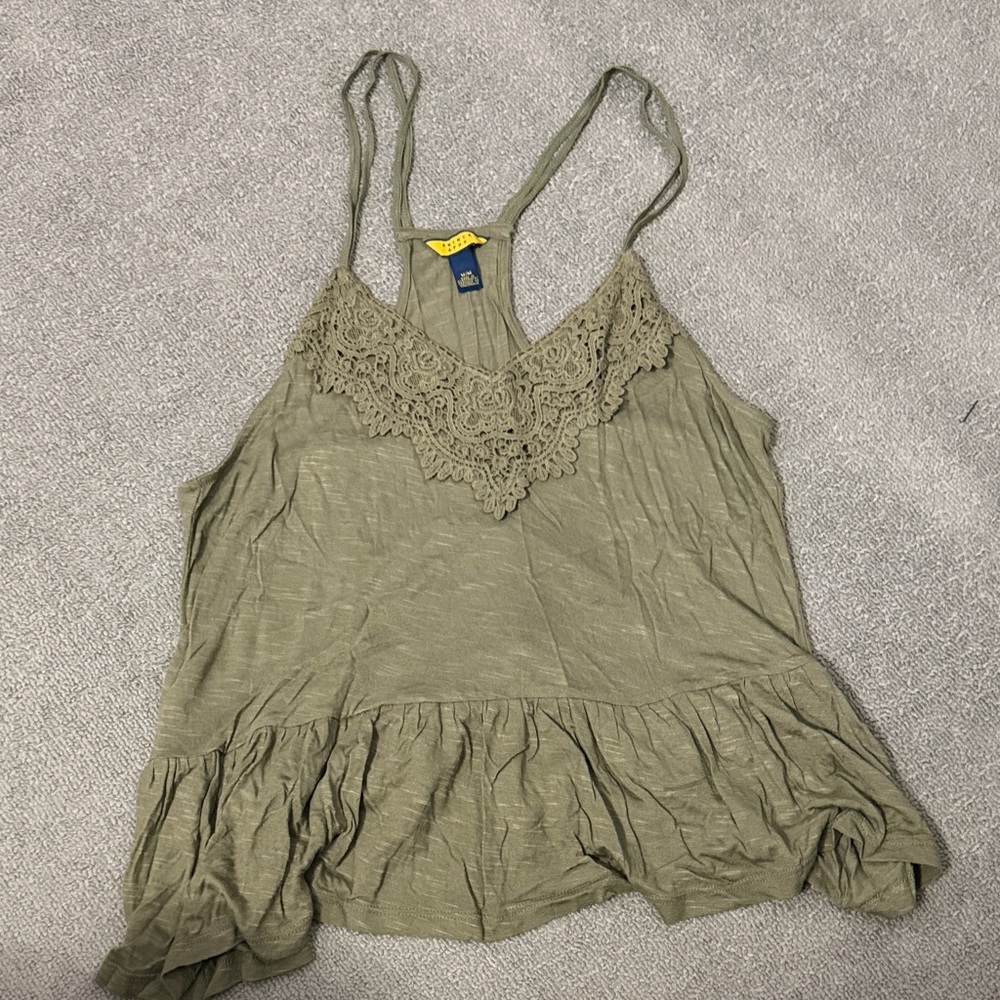 “Prince & Fox” Lace Tank Top